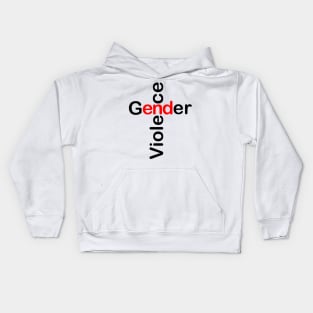 End Gender Violence Kids Hoodie